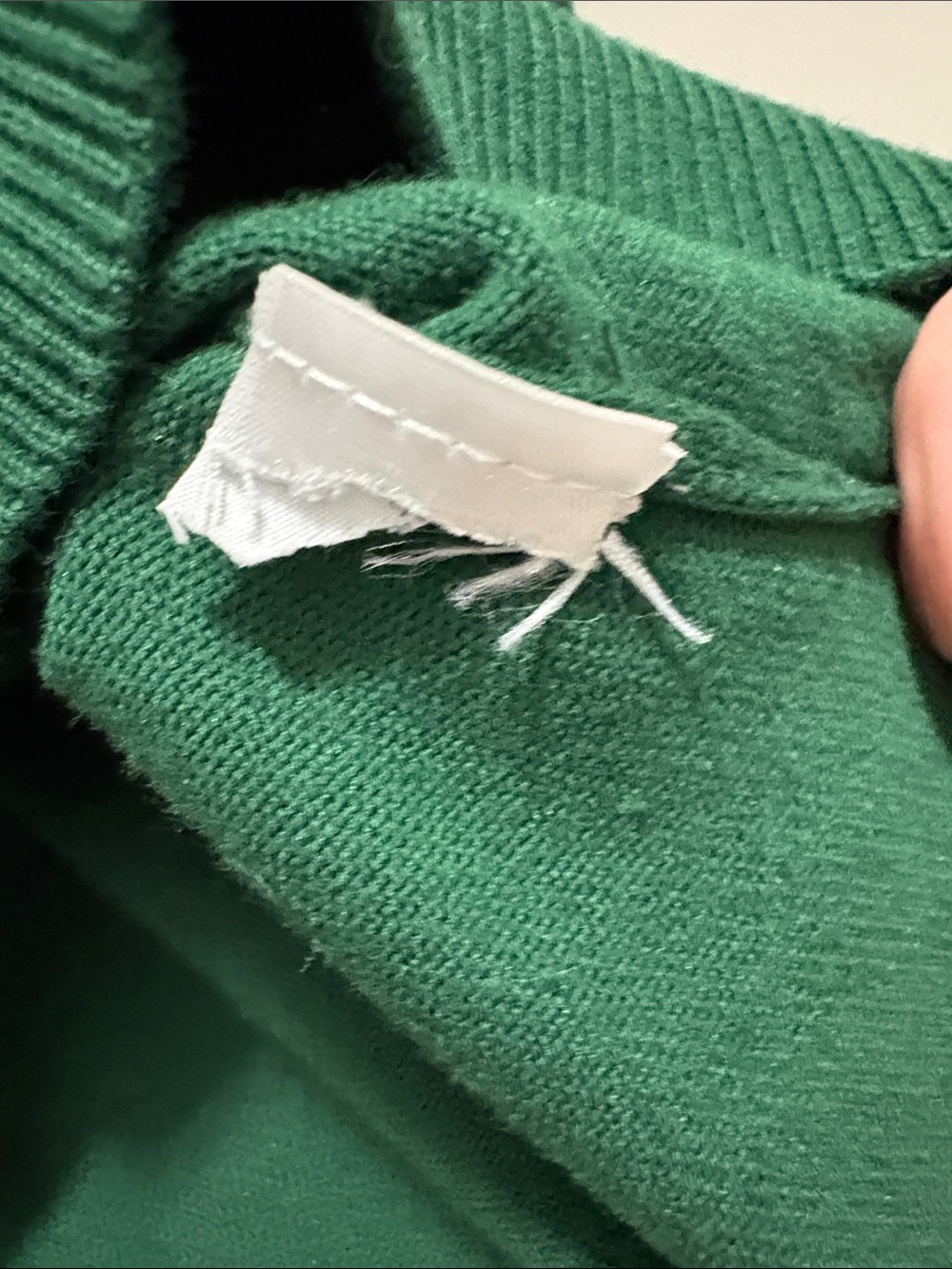 CeCe Green Puff-Sleeve Knit Sweater - Picture 3 of 4